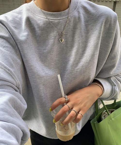 HALEY PESCA（ヘーリーペスカ）の「HALEY PESCA/メタルハート　マンテルチェーンネックレス（ネックレス・レディース・シルバー・FREE）」の18枚目の写真