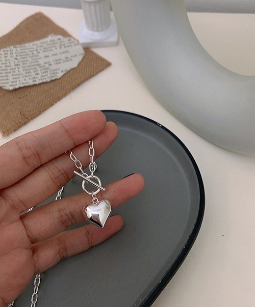 HALEY PESCA（ヘーリーペスカ）の「HALEY PESCA/メタルハート　マンテルチェーンネックレス（ネックレス・レディース・シルバー・FREE）」の16枚目の写真