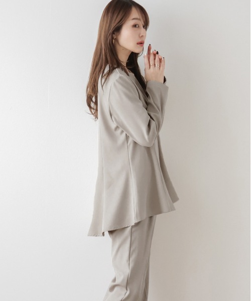 SUGAR BISKET(シュガービスケット)の「ペプラムセットアップ(セットアップ・レディース・ブラック/ベージュ/ネイビー・M/L)」の10枚目の写真