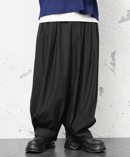masu バルーンパンツ ブラック　46サイズ masu - rokuromi WEBSTORE