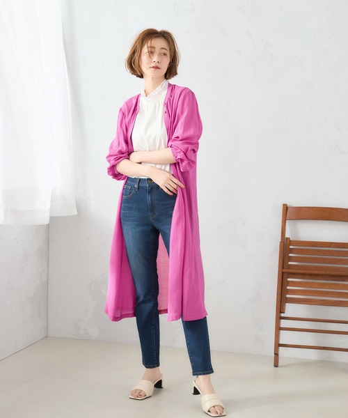 Petit Honfleur(プチオンフルール)の「レースシャーリングプルオーバー(Tシャツ/カットソー・レディース・イエロー/アイボリー/ブラック・M/L)」の14枚目の写真