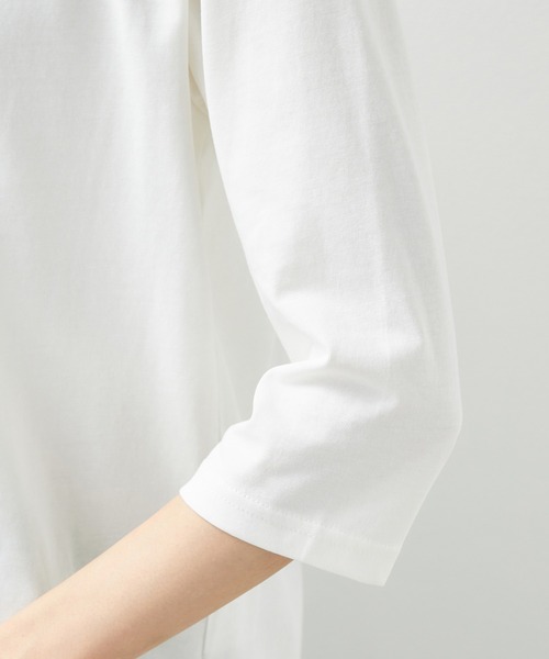 Petit Honfleur(プチオンフルール)の「レースシャーリングプルオーバー(Tシャツ/カットソー・レディース・イエロー/アイボリー/ブラック・M/L)」の8枚目の写真