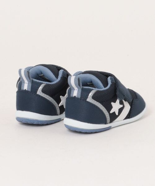 CONVERSE（コンバース）の「converse コンバース MINI RS 2 ファーストシューズ ベビースニーカー(ミニRS2) 7SD950（スニーカー・キッズ・ネイビー/ピンク・12.5cm/13.0cm/13.5cm/14.0cm/12cm）」の3枚目の写真