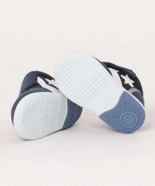 CONVERSE（コンバース）の「converse コンバース MINI RS 2 ファーストシューズ ベビースニーカー(ミニRS2) 7SD950（スニーカー・キッズ・ネイビー/ピンク・12.5cm/13.0cm/13.5cm/14.0cm/12cm）」の4枚目の写真