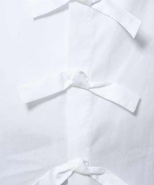 【セール】3.3 Field Trip／front ribbon shirts フロントリボンシャツ 2119336（シャツ/ブラウス）｜3.3 Field Trip （3.3フィールドトリップ）