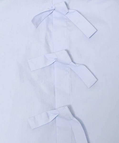 【セール】3.3 Field Trip／front ribbon shirts フロントリボンシャツ 2119336（シャツ/ブラウス）｜3.3 Field Trip （3.3フィールドトリップ）