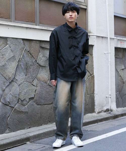 【セール】3.3 Field Trip／front ribbon shirts フロントリボンシャツ 2119336（シャツ/ブラウス）｜3.3 Field Trip （3.3フィールドトリップ）