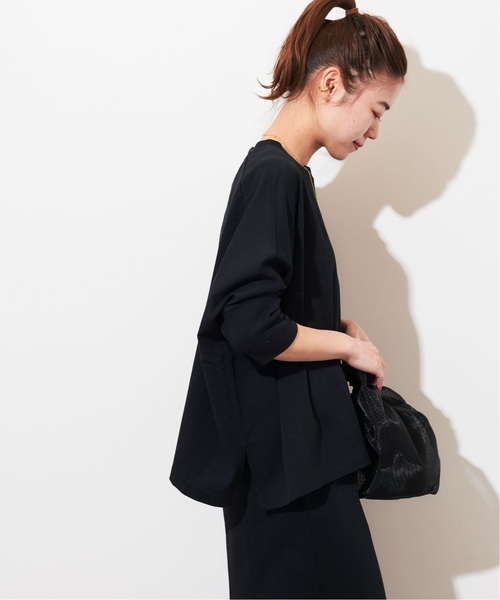 JOURNAL STANDARD relume（ジャーナルスタンダード　レリューム）の「《追加》MVSコットンワイドプルオーバー（Tシャツ/カットソー・レディース・マスタード/ライトグレー/ブラック/グレー・FREE）」の18枚目の写真