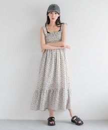 LOWRYS FARM | ２ＷＡＹシャーリングワンピース　106268(ワンピース)