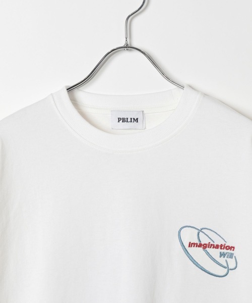 PBLIM(ページボーイリム)の「PBLIM/サークルロゴT(Tシャツ/カットソー・レディース・オフホワイト/ブルー/レッド/イエロー・MEDIUM/LARGE)」の21枚目の写真