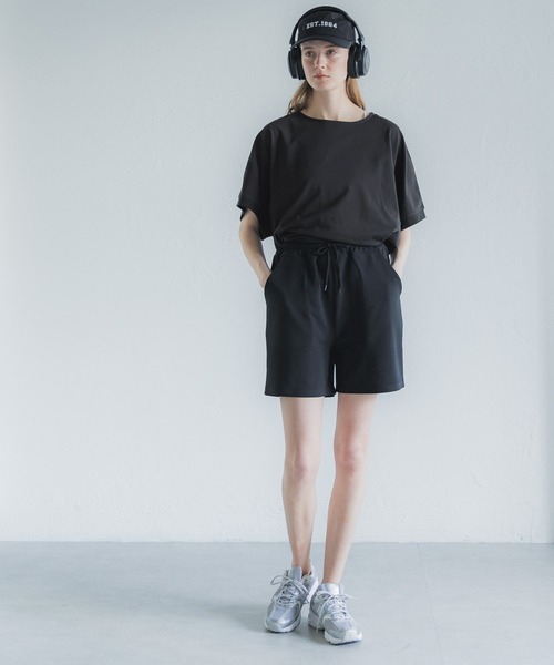 coca(coca)(コカ)の「【WEB限定セール】ボートネックドルンマンTシャツ(Tシャツ/カットソー・レディース・ホワイト/ブラック/グレイッシュベージュ・M/L)」の11枚目の写真