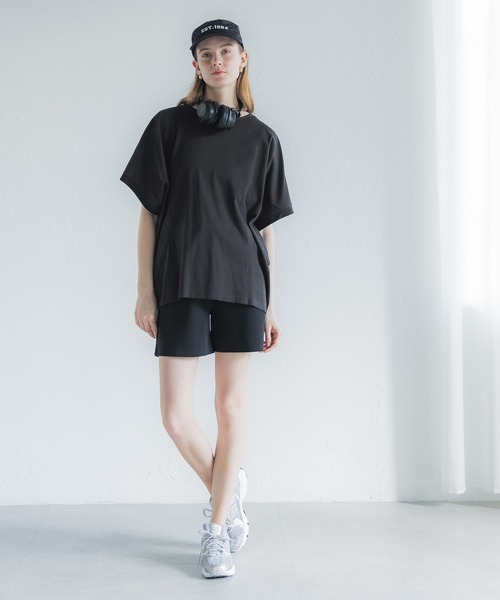 coca(coca)(コカ)の「【WEB限定セール】ボートネックドルンマンTシャツ(Tシャツ/カットソー・レディース・ホワイト/ブラック/グレイッシュベージュ・M/L)」の8枚目の写真
