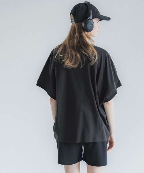 coca(coca)(コカ)の「【WEB限定セール】ボートネックドルンマンTシャツ(Tシャツ/カットソー・レディース・ホワイト/ブラック/グレイッシュベージュ・M/L)」の10枚目の写真