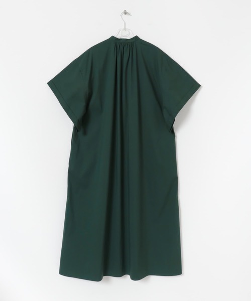 LAATO(ラート)の「wide sleeve one piece(ワンピース・レディース・ブラック/グリーン・FREE)」の8枚目の写真
