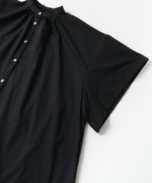 LAATO(ラート)の「wide sleeve one piece(ワンピース・レディース・ブラック/グリーン・FREE)」の17枚目の写真