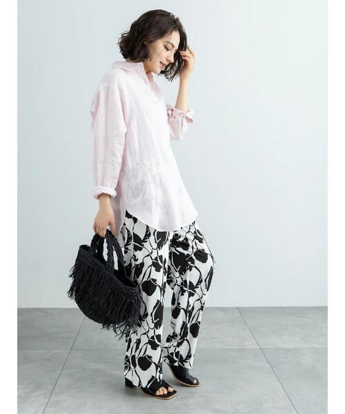 Te chichi（テチチ）の「アソートプリントイージーパンツ（その他パンツ・レディース・ブルー/オフホワイト/ベージュ・F）」の8枚目の写真