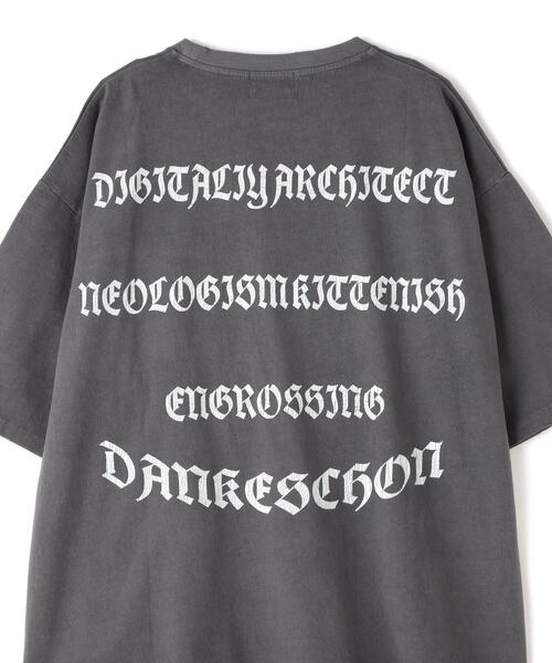 【WEB&DEPOT限定】DankeSchon/ダンケシェーン/活性染ロゴS/S Tee（Tシャツ/カットソー）｜DANKE SCHON（ダンケシェーン） mdprevattcaulkingandwaterproofing.com