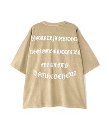 【WEB&DEPOT限定】DankeSchon/ダンケシェーン/活性染ロゴS/S Tee