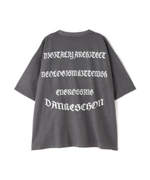 DANKE SCHON | 【WEB&DEPOT限定】DankeSchon/ダンケシェーン/活性染ロゴS/S Tee(Tシャツ/カットソー)
