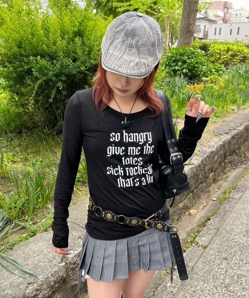 【セール】ストリートファッション XU エックスユー side shirring pleats skirt プリーツスカート サイドリボンスカート ミニスカート ショート丈スカート バレエコア 韓国ファッション 韓国ストリート（スカート）｜XU（エックスユー）