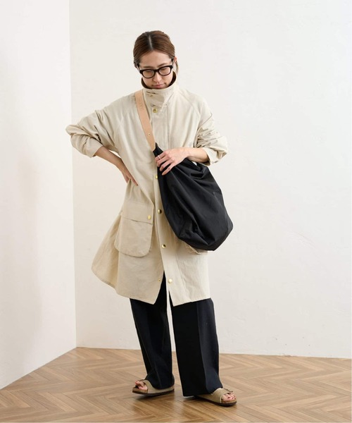 FRAMeWORK(フレームワーク)の「≪追加≫JULY NINE SUSHI SACK LARGE(ショルダーバッグ・レディース・ベージュ/ブラック/ホワイト・FREE)」の9枚目の写真