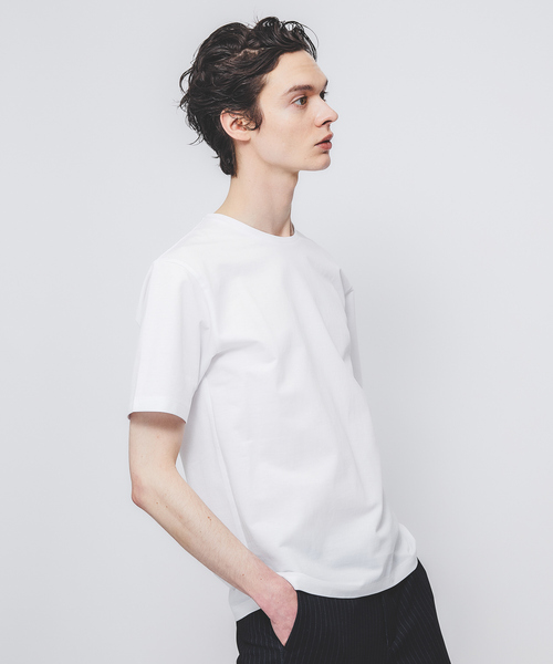 ABAHOUSE GRAY(アバハウスグレイ)の「【2点セット / COOL DRYMAX】シルケットカノコポロシャツ & Tシャツ(Tシャツ/カットソー・メンズ・ネイビー/ブラック/グレイッシュベージュ/ホワイト/グリーン・46/48/50)」の13枚目の写真