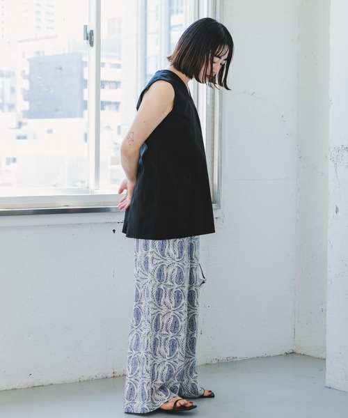 『セットアップ対応』『撥水/UVカット』ストレッチVネックプルオーバー