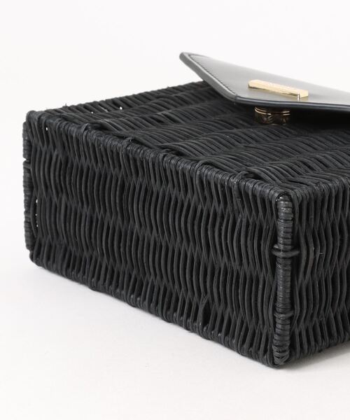 MOUSSY（マウジー）の「SQUARE BASKET バッグ（かごバッグ