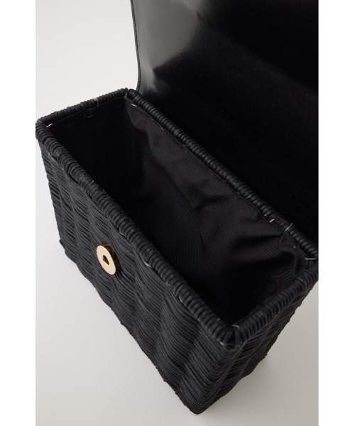 MOUSSY（マウジー）の「SQUARE BASKET バッグ（かごバッグ