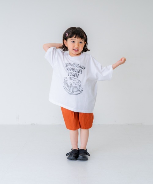 and D. petit main（アンドディープティマイン）の「アソートフードプリントTシャツ（Tシャツ/カットソー・キッズ・ピンク/ホワイト/イエロー/ネイビー・120cm/100cm/110cm/150cm/140cm/130cm）」の10枚目の写真