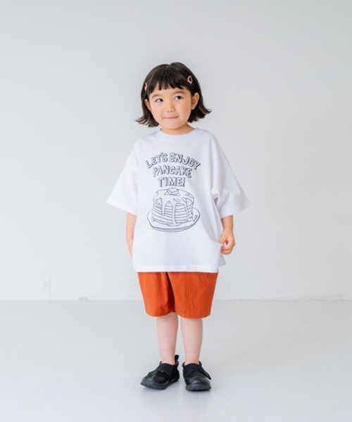 and D. petit main（アンドディープティマイン）の「アソートフードプリントTシャツ（Tシャツ/カットソー・キッズ・ピンク/ホワイト/イエロー/ネイビー・120cm/100cm/110cm/150cm/140cm/130cm）」の12枚目の写真