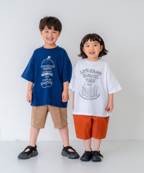 and D. petit main（アンドディープティマイン）の「アソートフードプリントTシャツ（Tシャツ/カットソー・キッズ・ピンク/ホワイト/イエロー/ネイビー・120cm/100cm/110cm/150cm/140cm/130cm）」の14枚目の写真