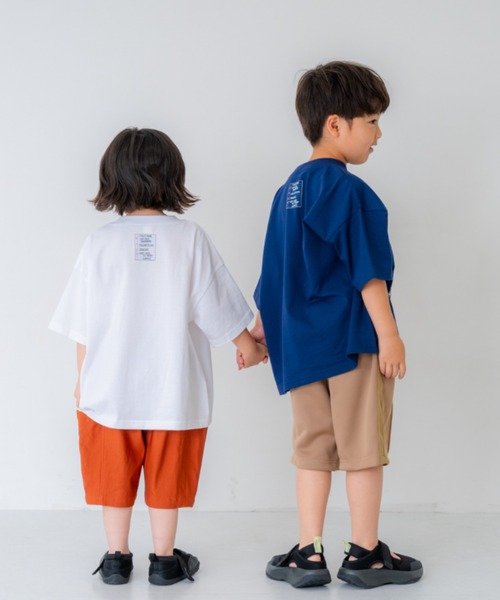 and D. petit main（アンドディープティマイン）の「アソートフードプリントTシャツ（Tシャツ/カットソー・キッズ・ピンク/ホワイト/イエロー/ネイビー・120cm/100cm/110cm/150cm/140cm/130cm）」の16枚目の写真