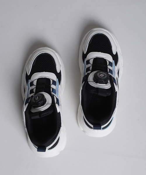 shoes365(シューズスリーシックスファイヴ)の「【shoes365】子供用ノーレースイージーウェアスニーカー(スニーカー・キッズ・ブラック/パープル・16.5cm/17.5cm/18.0cm/18.5cm/19.0cm/20.0cm)」の8枚目の写真