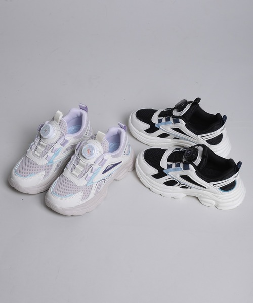 shoes365(シューズスリーシックスファイヴ)の「【shoes365】子供用ノーレースイージーウェアスニーカー(スニーカー・キッズ・ブラック/パープル・16.5cm/17.5cm/18.0cm/18.5cm/19.0cm/20.0cm)」の12枚目の写真