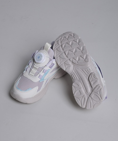 shoes365(シューズスリーシックスファイヴ)の「【shoes365】子供用ノーレースイージーウェアスニーカー(スニーカー・キッズ・ブラック/パープル・16.5cm/17.5cm/18.0cm/18.5cm/19.0cm/20.0cm)」の15枚目の写真