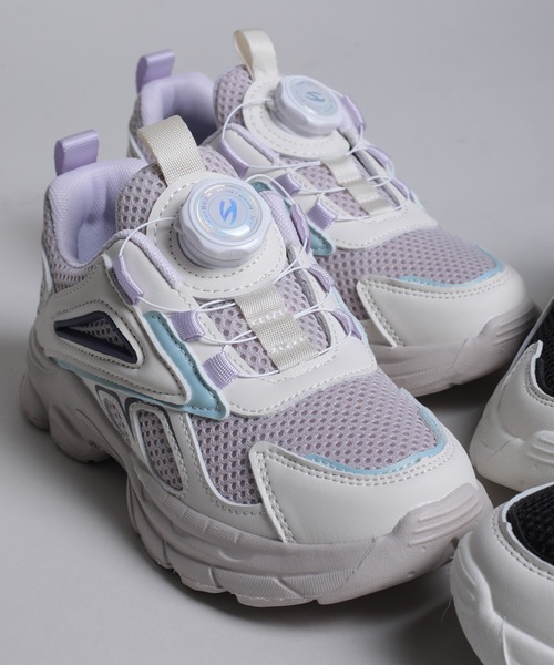 shoes365(シューズスリーシックスファイヴ)の「【shoes365】子供用ノーレースイージーウェアスニーカー(スニーカー・キッズ・ブラック/パープル・16.5cm/17.5cm/18.0cm/18.5cm/19.0cm/20.0cm)」の22枚目の写真