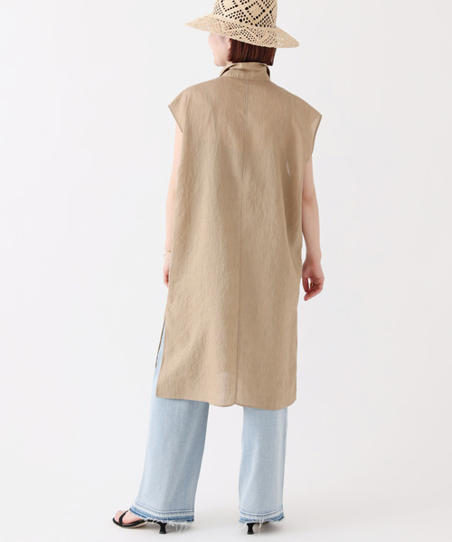 Spick & Span(スピックアンドスパン)の「ビスチェコンビチュニックシャツ(シャツ/ブラウス・レディース・ホワイト/ベージュ・FREE)」の19枚目の写真