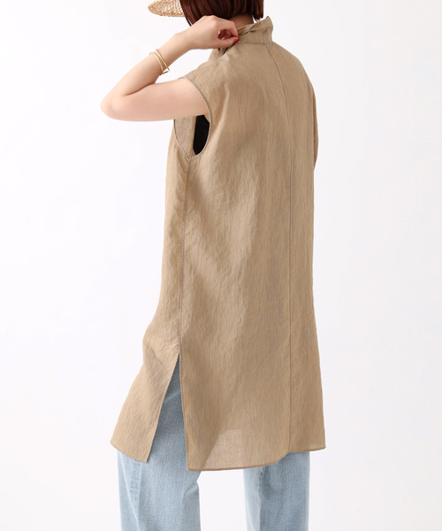 Spick & Span(スピックアンドスパン)の「ビスチェコンビチュニックシャツ(シャツ/ブラウス・レディース・ホワイト/ベージュ・FREE)」の21枚目の写真