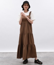 LAKOLE | 肩フリルドビーワンピース / 126889(ワンピース)