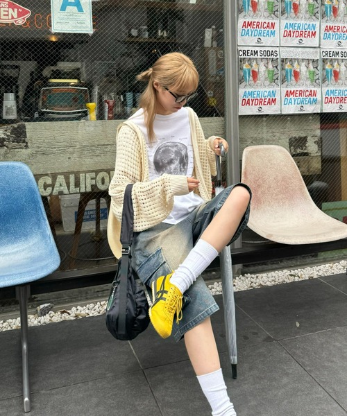 CIAOPANIC TYPY(チャオパニックティピー)の「【UNISEX】メッシュパーカー(パーカー・メンズ・アイボリー/モスグリーン/ネイビー/オレンジ・MEDIUM/LARGE)」の22枚目の写真