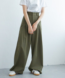エステルツイル2タックパンツ
