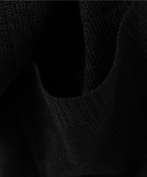 PUNYUS（プニュズ）の「ロングカーディガン（カーディガン/ボレロ・レディース・ダークグレー/ワイン/ブラック/カーキ・3/2/4/1）」の7枚目の写真