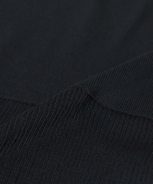 Three Four Time(スリーフォータイム)の「シアーニットスカート(スカート・レディース・ブラック/オフホワイト・FREE)」の9枚目の写真