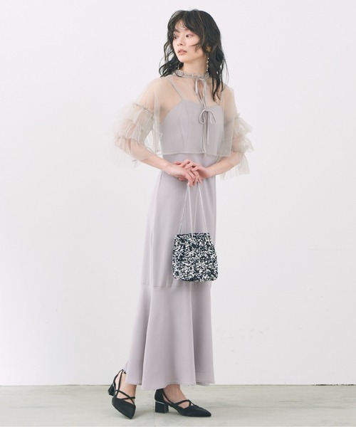 Cupid Heart(キューピッドハート)の「【Cupid Heart】結婚式用!巾着風スパンコールパーティーバッグ(ショルダーバッグ・レディース・グレー系その他/マルチ/シルバー/ブラック・MEDIUM)」の7枚目の写真