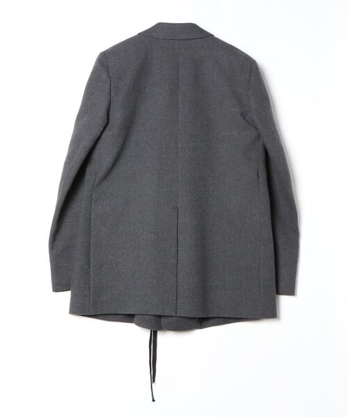 Ann DEMEULEMEESTER(アンドゥムルメステール)の「ANN DEMEULEMEESTER AGNES SLOUCHY JACKET(テーラードジャケット・レディース・ダークグレー・38/40)」の3枚目の写真