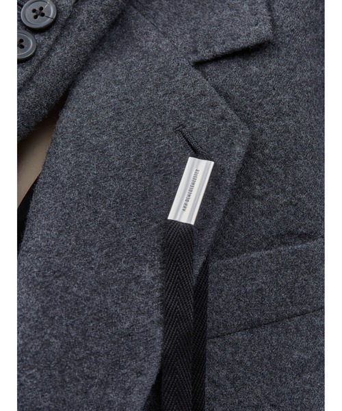 Ann DEMEULEMEESTER(アンドゥムルメステール)の「ANN DEMEULEMEESTER AGNES SLOUCHY JACKET(テーラードジャケット・レディース・ダークグレー・38/40)」の7枚目の写真