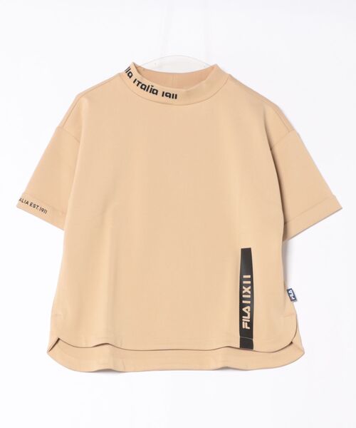 FILA GOLF(フィラゴルフ )の「【FILA GOLF/フィラゴルフ】レディース半袖モックネックシャツ ゴルフ(Tシャツ/カットソー・レディース・ホワイト/ブラック/グリーン/ベージュ・X-LARGE/LARGE/MEDIUM)」の3枚目の写真