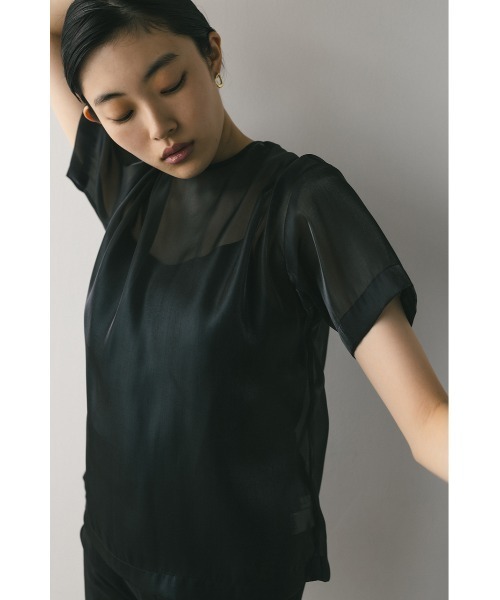 トップス 000 tocco closet ブラウス シャツ 「ZOZO限定」配色ノーカラー
