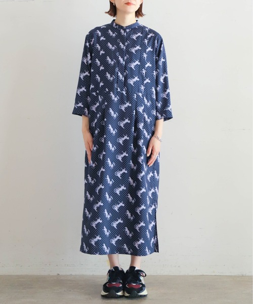 NOMBRE IMPAIR⭐︎ノンブルアンペール⭐︎ホース柄ワンピ⭐︎タグなし試着のみ NOMBRE IMPAIR（ノンブルアンペール）の「ホースドットPT スタンド